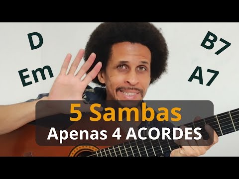5 Músicas com APENAS 1 Sequência de ACORDES | Aula de Violão Rafa Nascimento