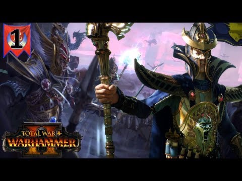 TECLIS, BLOOD OF AENARION! - Total War Warhammer 2 High Elves Campaign #1