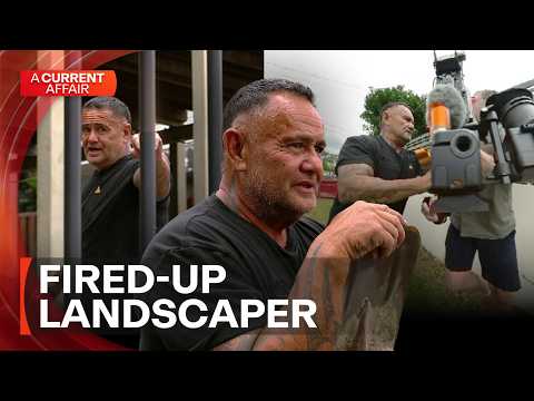 ‘Shoddy steps, bad tiling’: Exposing landscaper Stephen Hiku | A Current Affair