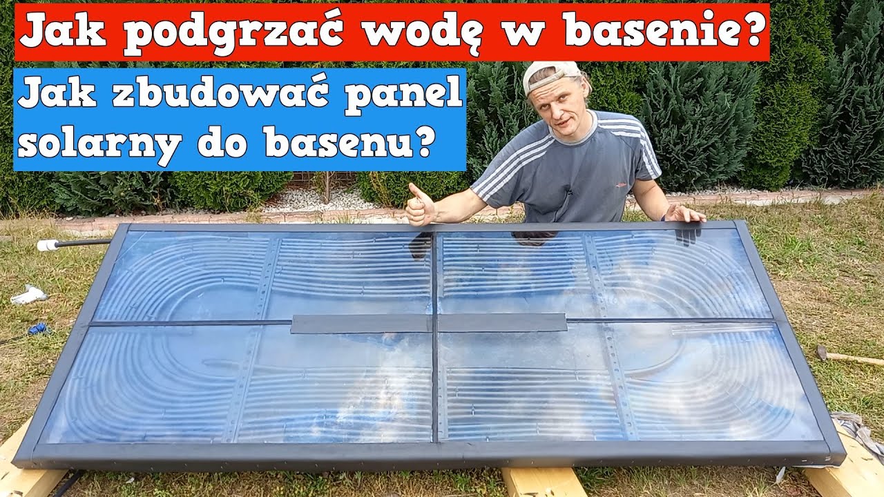 Jak podgrzać wodę w basenie cz.1  Jak zrobić podgrzewacz solarny do basenu Poradnik FACHOWIEC TV