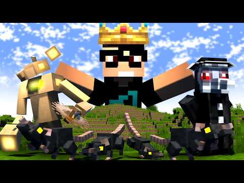 SOBREVIVI 200 DIAS COMO REI DOS RATOS NO MINECRAFT - O FILME