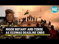 Niger Set For 'War' As ECOWAS Deadline Ends; Defiant Pro-Coup Demonstrations in Niamey