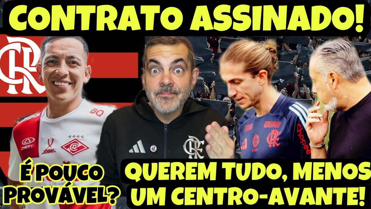 CONTRATO ASSINADO ATÉ 2030! FLA DESPISTA SOBRE ESEQUIEL BARCO? “BOTO NÃO PRIORIZA CENTRO-AVANTE”!
