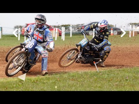 Tallington grasstrack 350cc 4th leg