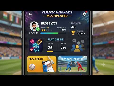 Hand Cricket 1v1 Multiplayer video thumbnail