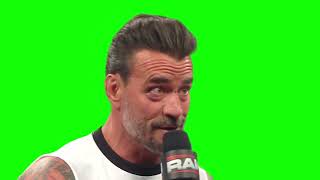 CM Punk "brother, that could've been a tweet" green screen