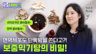 면역세포도 단톡방 쓴다?! 보중익기탕의 비밀!
