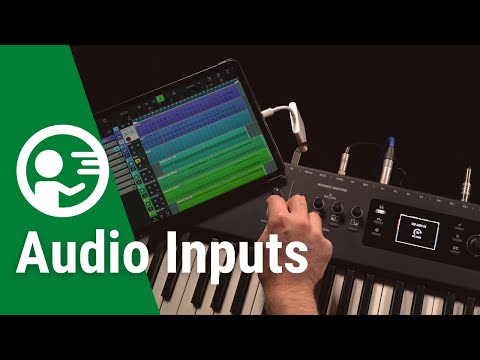 NUMA X PIANO Tutorial #07 - Audio Inputs