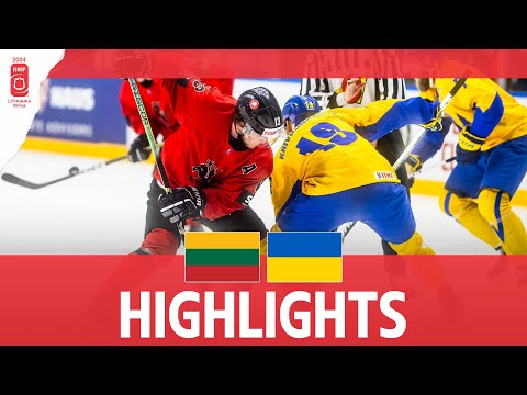Highlights | Lithuania vs. Ukraine | 2024 #mensworlds Division 1B