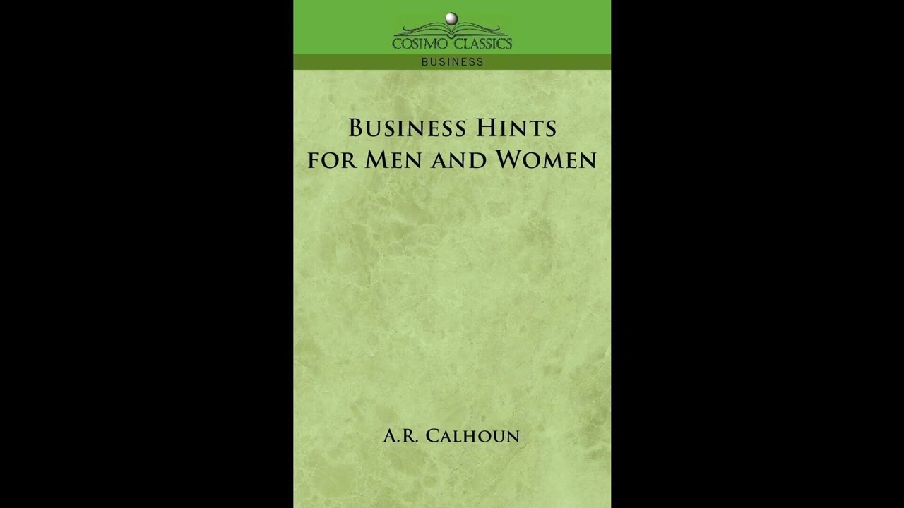 Business Hints for Men and Women