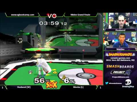 S@X Weekly - Husband (Marth) Vs. Wenbo (Sheik) SSBM Grand Finals - Super Smash Bros. Melee