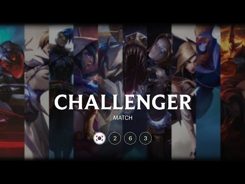 KR Challenger match 263: Over 10.000 LP match