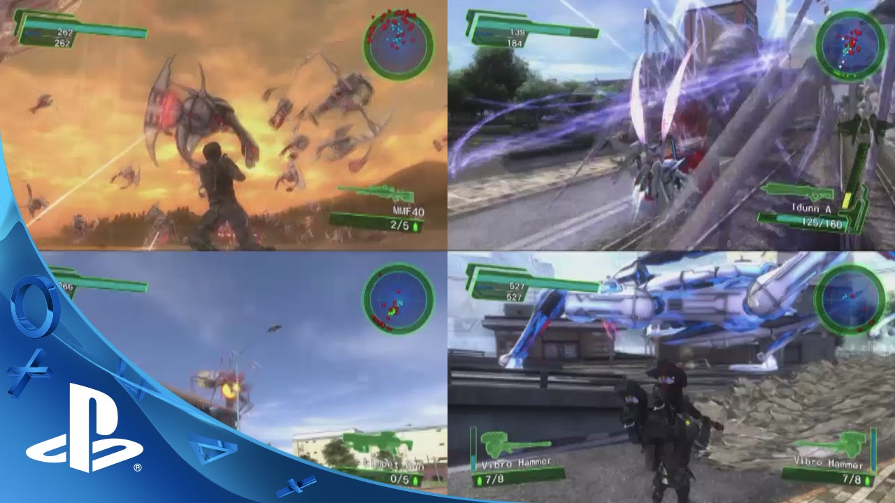 Earth Defense Force 4.1 and 2 Launch Today on PlayStation