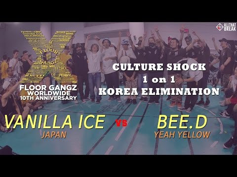 VANILLA ICE v BEE.D / Top 16 / Culture Shock 2015 Korea / Allthatbreak.com