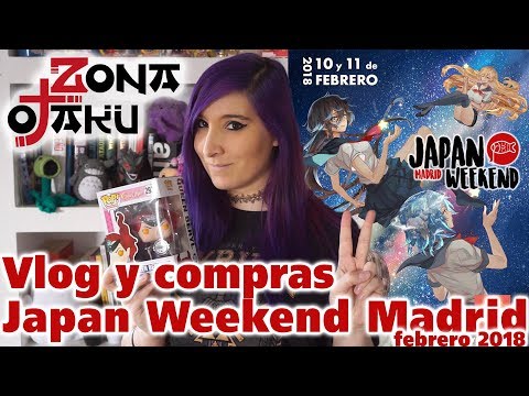 Vlog y compras Japan Weekend Madrid febrero 2018!! Y ganadores de los concursos de cosplay!!