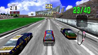 Daytona USA - Beginner Course (Three-Seven Speedway) with Easy Settings