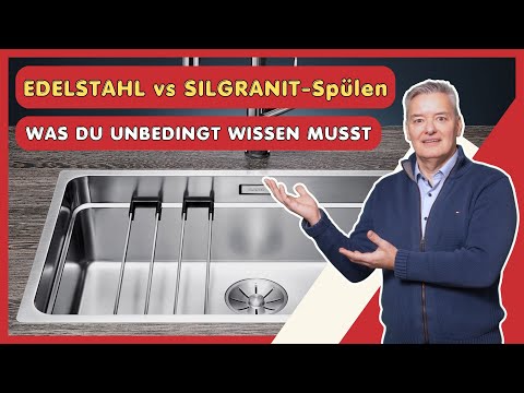 Edelstahl- oder Silgranit-Spülen? | Alles, was du wissen musst!