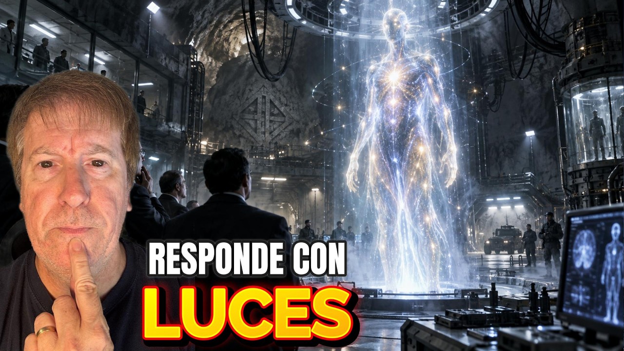 HABLAN CON UN ENTE VIVO QUE RESPONDE CON LUCES