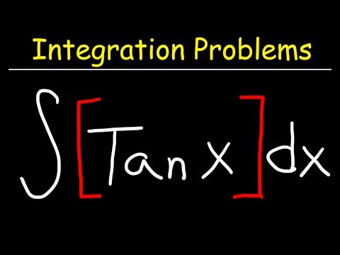 Integral of tanx