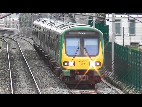 Irish Rail 29000 Class Commuter Train 29401 - Salthill & Monkstown Station, Dublin