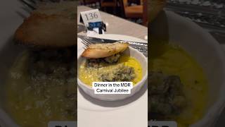 Have dinner with us in the MDR aboard Carnival Jubilee #cruise #Carnival #mdr #foodie
