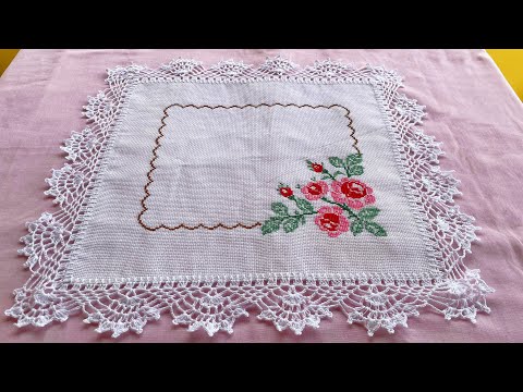 COMO FAZER BICO DE CROCHÊ SIMPLES E FÁCIL- PASSO A PASSO