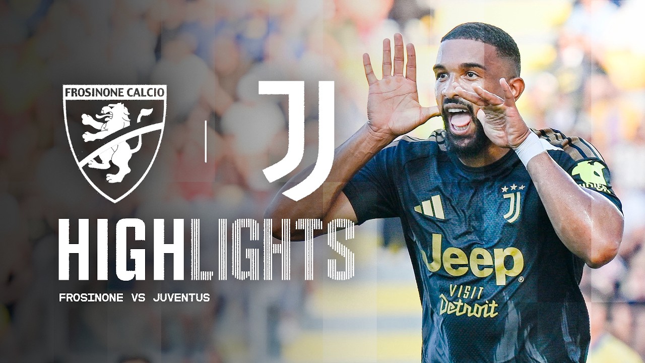Frosinone Calcio 0 - 1 Juventus FC highlights