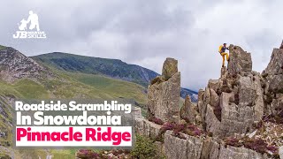 Roadside Scrambling in Snowdonia, Pinnacle Ridge - Grade 2. A great quick hit!