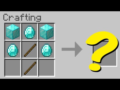 I Crafted a New Weapon in Minecraft - It's Powerful...