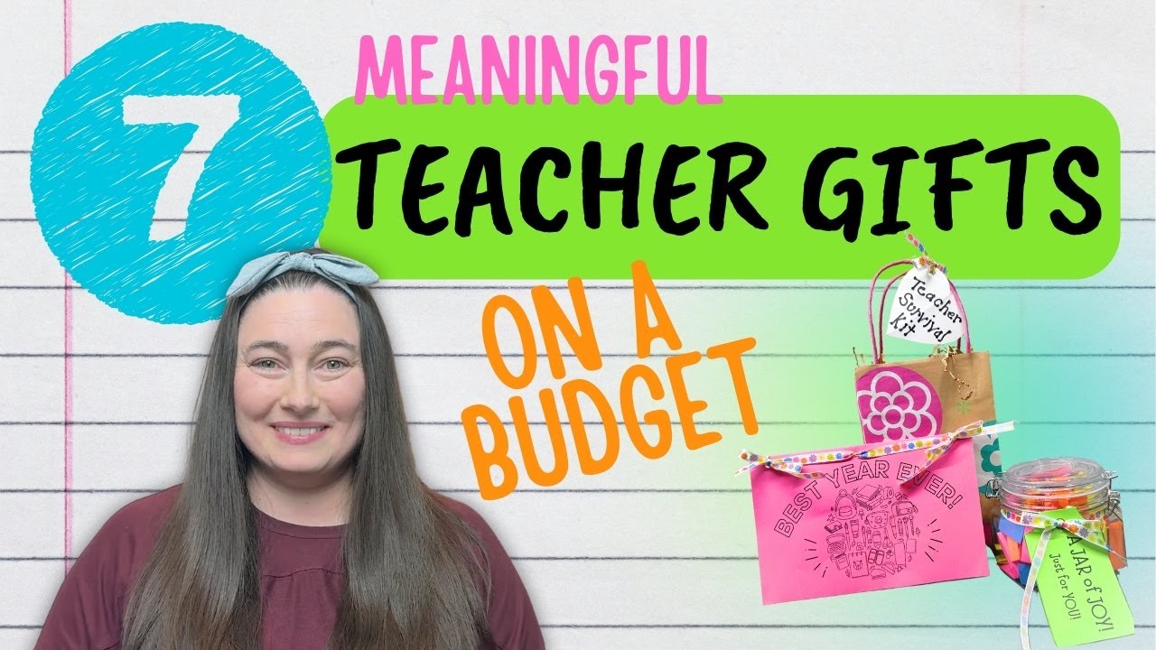 7 Affordable Teacher Gifts They’ll Actually Love | 2 Easy DIY Crafts included!