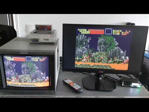 Vergleich PVM / IPS Input Lag über OSSC