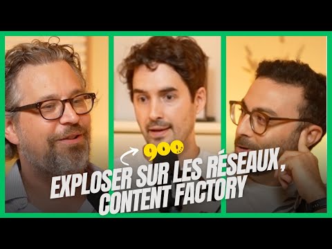 Cartonner sur les réseaux grâce à l'usine à contenus