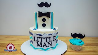 Gentleman&#39;s Mustache Cake