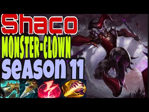 SHACO JUNGLE GAMEPLAY SEASON 11 l Build and Guide l PATCH 11.2