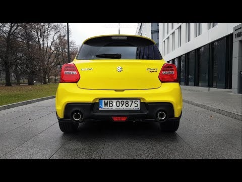 Thumbnail for 2018 Suzuki Swift Sport 1.4 Turbo exhaust sound, sound, revs, start up sound, interior sound by Suzuki Swift