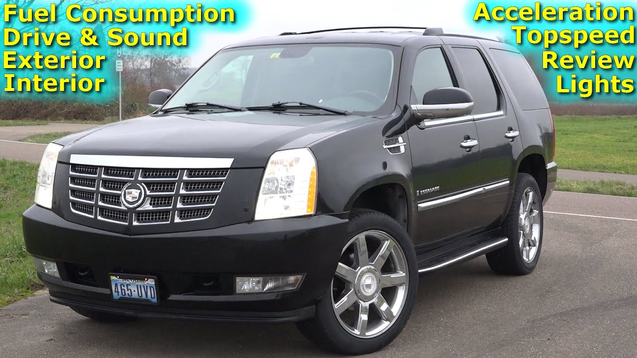 2008 Cadillac Escalade 6.2L V8 (403 HP) TEST DRIVE