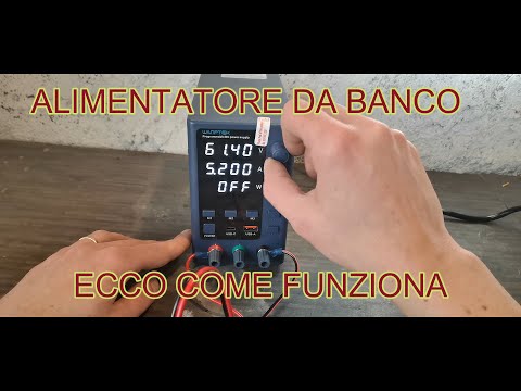 ALIMENTATORE DA BANCO - Funzione e Usi - Tutorial - Alimentatore da Laboratorio - Fai da Te WANPTEK