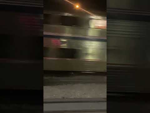 Amtrak Operation Lifesaver/203 Leads The California Zephyr In Orem Utah