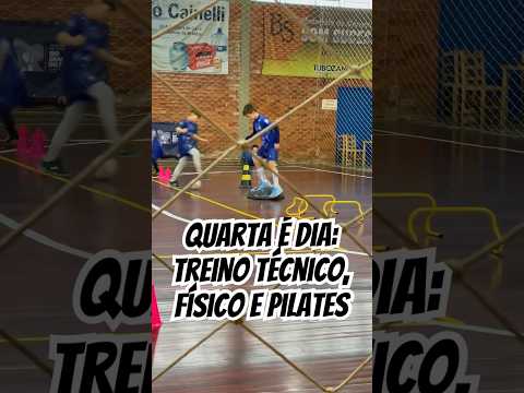Quarta é dia de treino físico, funcional e pilates 💪🏼 #basetv #caminhoparaumavidamelhor #futsal