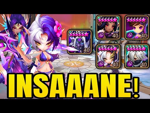 How do you even STOP this OP TEAM?! - Summoners War