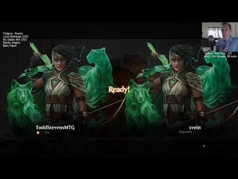 Jund Midrange!    2/7/19 Todd Stevens Stream Replay MTG