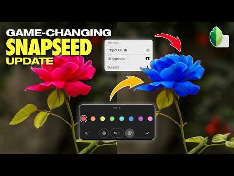 SNAPSEED Just Got a MASSIVE UPGRADE! Lightroom Should Be Worried 😳