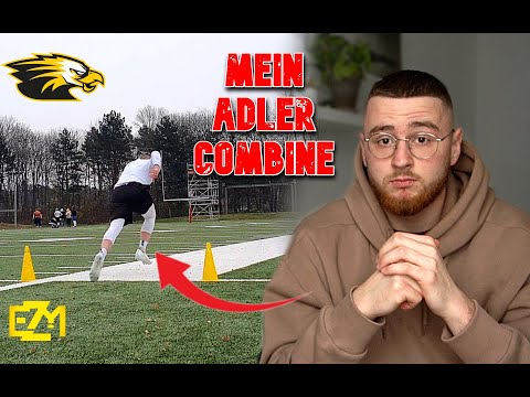 40 YARD DASH so SCHNELL wie GFL1 QB?! - Mein Berlin Adler Combine