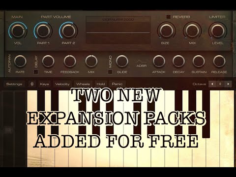 Digitalism 2000 Synth by AudioKit - Two NEW & FREE Expansion Packs Added - iPad Live Demo