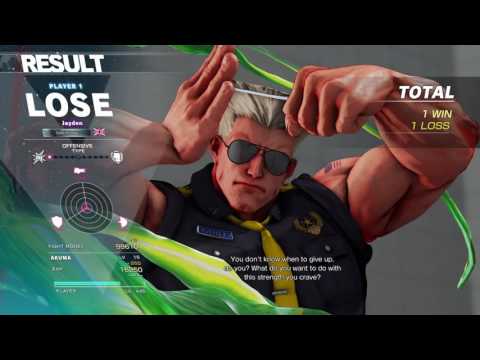 Street Fighter V - xXimortal-soulXx (Jayden) vs Aerorockman