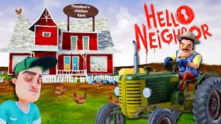 СОСЕД КУПИЛ ТРАКТОР… И ХОЧЕТ МЕНЯ ПРОКАТИТЬ! | Hello Neighbor