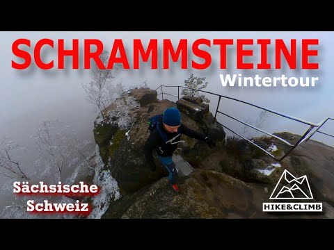 Einsam unterwegs im Nebel - Schrammsteine - Sächsische Schweiz