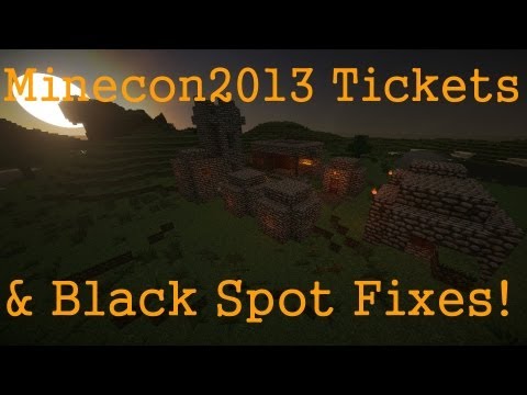 Minecraft Weekly News: Minecon Tickets, Black Spot Fixes, & Borderlands 2 Skins!