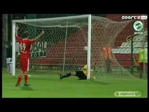 Korhut Mihály gólja a DVSC TEVA - Kaposvári Rákóczi FC meccsen