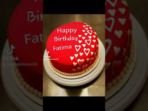 Happy birthday fatima image wishes